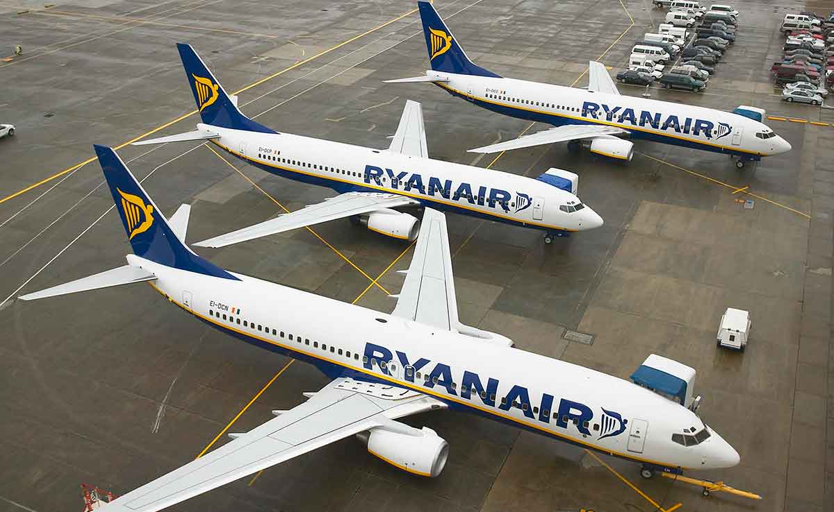 Aviones de Ryanair