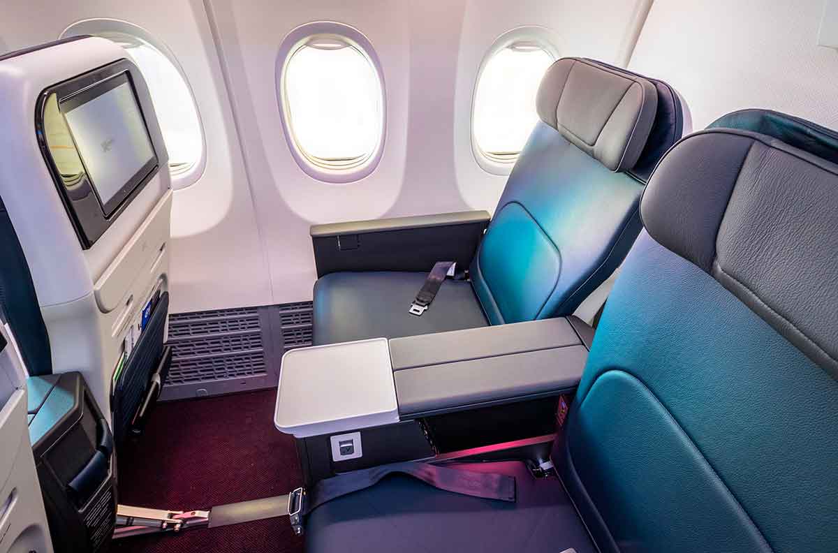 Clase premier de un Boeing 737 Clase premier