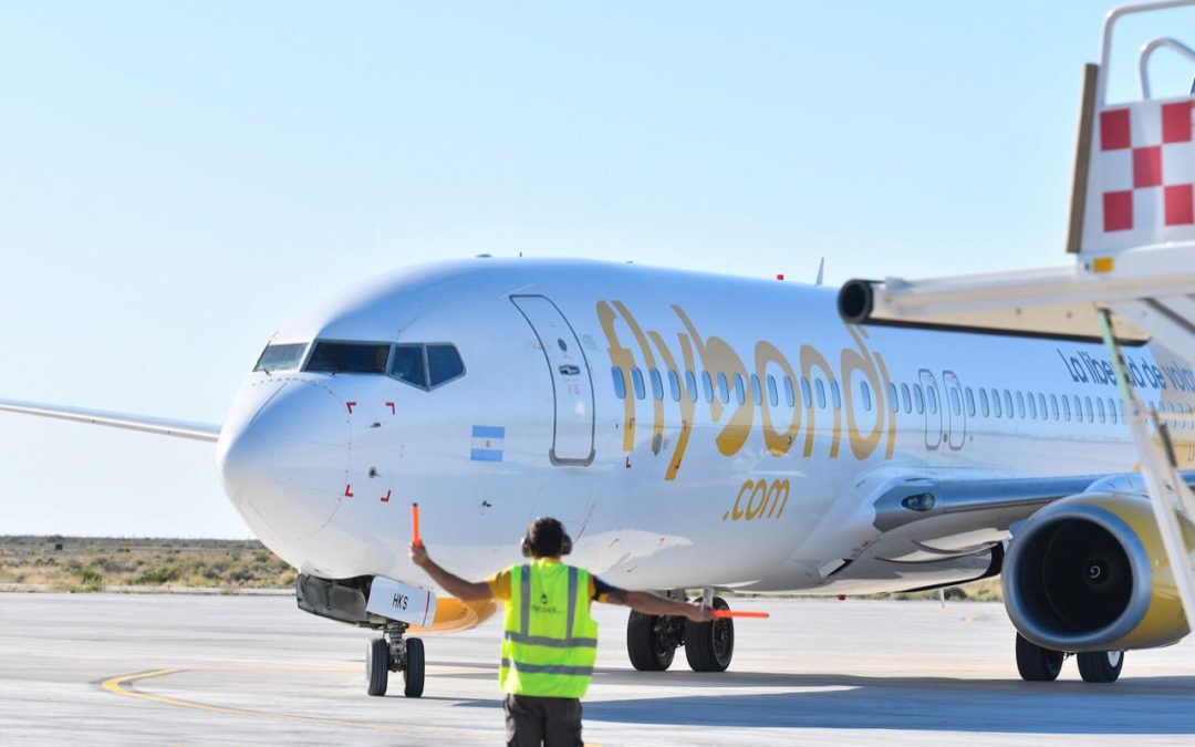 Flybondi, sube a tercera aerolínea más grande en Argentina